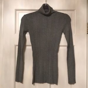 Gray Turtleneck Seeater by Grane